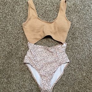 NEW SHEIN one piece swimsuit Small